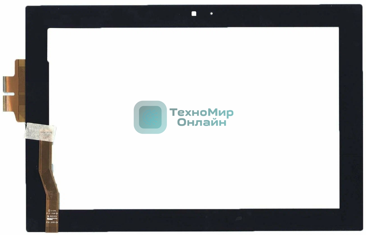 Сенсорное стекло (тачскрин) для Asus Padfone A66 station, черное