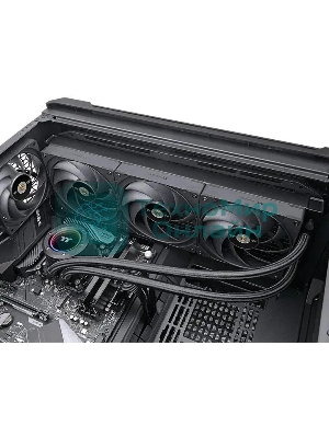 Система жидкостного охлаждения Thermaltake Toughliquid 360 Ex Pro ARGB Soc-AM5/AM4/1151/1200/1700 черный 4-pin 22.6dB Al+Cu Ret (CL-W400-PL12BL-A)