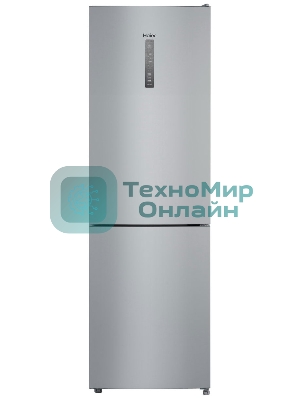 Холодильник Haier CEF535ASD серебристый двухкамерный, 241/105л, морозилка снизу, No Frost
