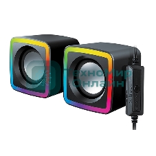 Активная акустическая система 2.0 Qumo GLOW AS014