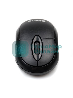 Мышь беспроводная Dialog Comfort MROC-10U черный, 1200 dpi, радиоканал, USB, кнопки - 3