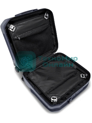 Чемодан Piquadro PQ LIGHT BV6552PQL/BLUO 40x41x23см поликарбонат синий матовый