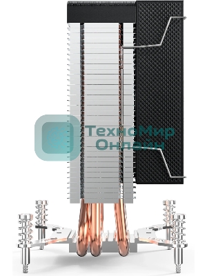 Кулер для процессора CBR CBR-CC-3160-RGB-PWM Al+Cu, 3 heat pipes, Socket 775/1366/1155/1156/1150/1151/1200/1700/AM2/АМ2+/АМ3/AM3+/FM1/FM2/AM4/AM5, TDP 160W, 90mm Fan, 2600RPM, HB, RGB, PWM, 32db