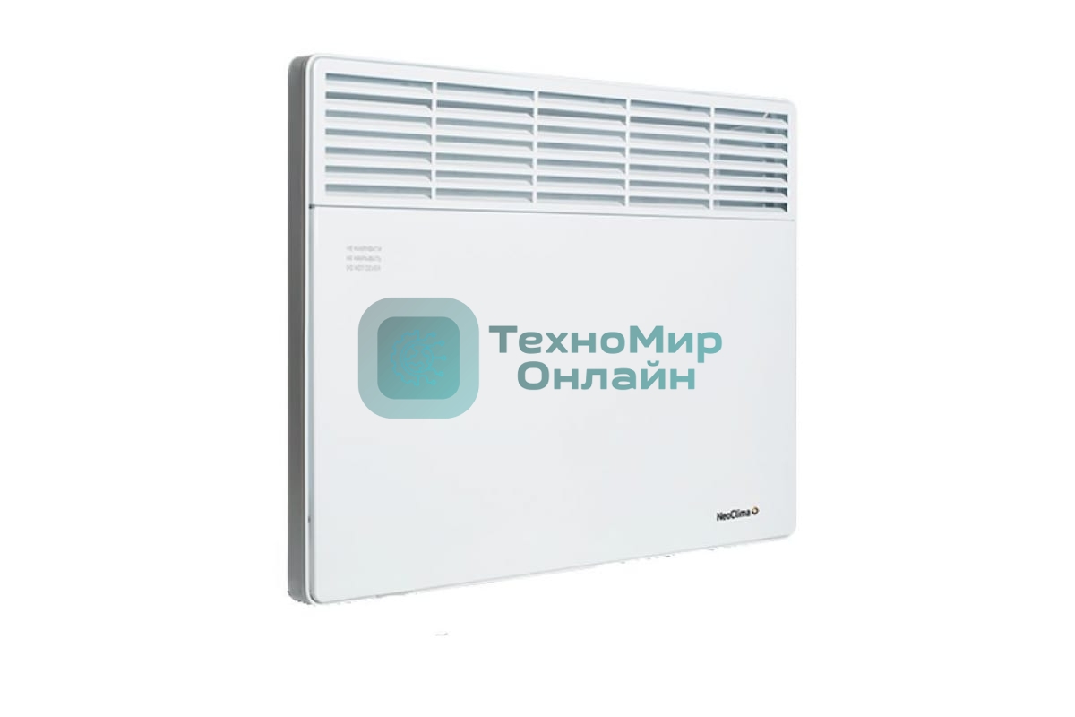 Конвектор электрический Neoclima COMFORTE 1.0 ЭВНА-1,0/230С2(мш) белый, 1000 Вт, 10 м2, термостат