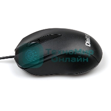 Мышь проводная Dialog Comfort MOС-15U черный, 1200 dpi, USB, кнопки - 3