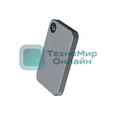 Портативный аккумулятор QUMO Future Magnetic PowerAid 5000mAh W15 темно-серый FMPA-5C-S1