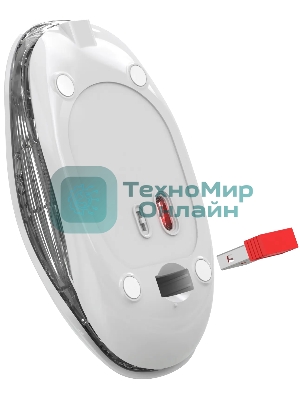 Мышь беспроводная Defender Calessa MB-252 белый, 3200 dpi, радиоканал, Bluetooth, USB, кнопки - 4