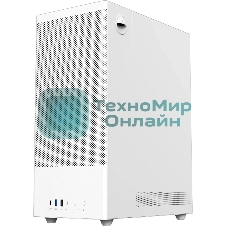 Компьютерный корпус ACD Citadel 108W ATX, Type-C + 2XUSB ports + HD audio combo, Mesh, TG, белый