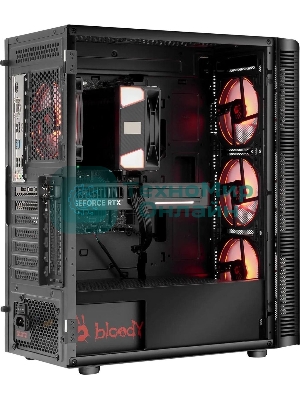 Компьютер Bloody BD-PC CB76T2 TWR i7 14700F (2.1) 32Gb SSD 1Tb RTX 5070 12Gb Windows 11 Home 64 GbitEth 650W черный (RUS) (2141987)