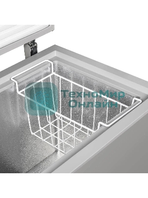 Морозильный ларь Maunfeld MFL200GR, серый, 200л