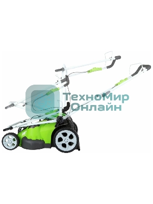 Газонокосилка аккумуляторная GreenWorks G40LM49DB, TwinForce, 40V, 49 см, без АКБ и ЗУ (2500207)
