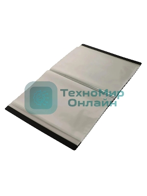 Папка с 80 прозрачными вкладками Бюрократ DeLuxe DLVBOX80MILK A4, пластик, 0.7мм, молочный в коробе