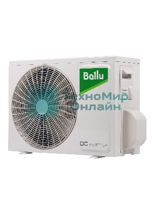 Наружный блок сплит-системы Ballu BSPI/out-13HN8/BL/EU инвертор, 12000 BTU, 35 м², охлаждение, обогрев, осушение