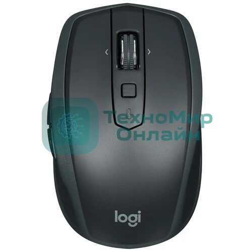 Мышь беспроводная Logitech MX Anywhere 2S графитовый, 4000 dpi, радиоканал, Bluetooth, USB, кнопки - 6