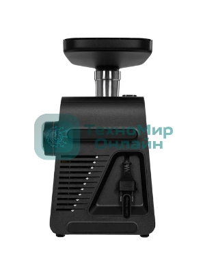 Мясорубка электрическая Bosch MFWS440B черный, 1900 Вт, 2.5 кг/мин, реверс, защита от перегрузки, насадки - 7