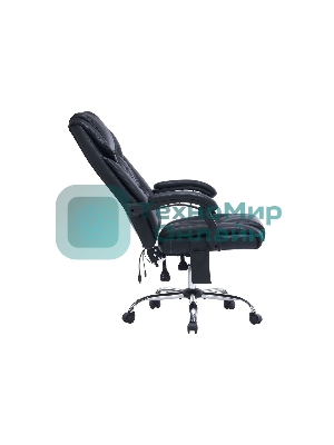 Кресло Cactus CS-CHR-OC02M-BK черный, экокожа