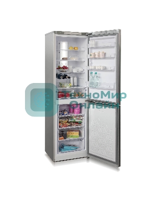 Холодильник Бирюса Б-C980NF серый металлопласт двухкамерный 240/130л морозилка снизу, No Frost