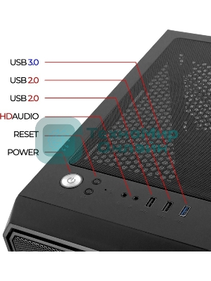Компьютерный корпус Ginzzu RX120 ATX