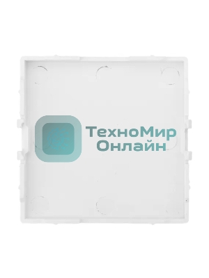 Заглушка EKF UP1-ECW Эпика белый