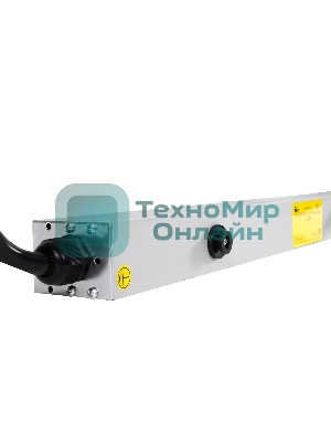 Блок силовых розеток Rem Rem-32, IEC 60320 С13 х 24, IEC 60320 С19 х 6, вход IEC 309, шнур 3 м, 1 463мм, однофазный 32А, автомат + индикатор, серый