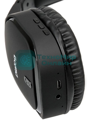 Гарнитура Dialog HS-11BT чёрный, беспроводная + проводная, Bluetooth, до 4 ч