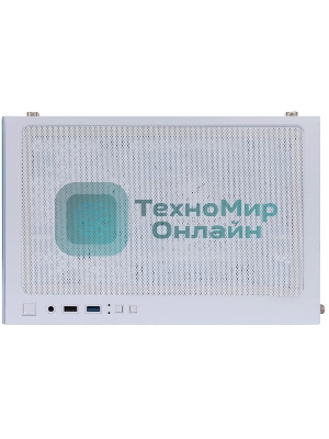 Компьютерный корпус 1STPLAYER MIKU Mi2-A белый, mATX, 3x120мм LED fans