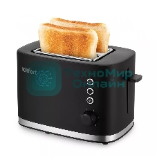 Тостер Kitfort КТ-6217 870Вт черный