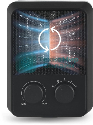 Тепловентилятор Beko Winter Range RHP 5320 B черный, 2000 Вт, 15 м2, термостат