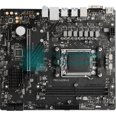 Материнская плата MSI PRO A620M-B, AM5, AMD A620, 2xDDR5, 4xSATA, 1xM.2 (PCIe 4.0 x4), 1xPCIe 4.0 x16, 1xPCIe 3.0 x1, 1xHDMI, 1xVGA, 1x2.5Gb LAN, 6xUSB-A 5Gbps, 6xUSB-A 2.0, 3x3.5 мм, 7.1, mATX