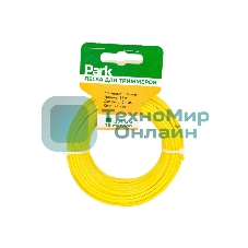 Леска PARK 2,4мм,15м,Круг,нейлон,д/триммеров (990596)