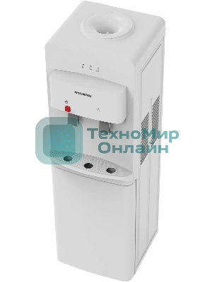 Кулер Hyundai H-WD1327E напольный, электронный, белый