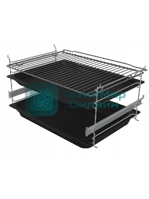 Плита комбинированная Gorenje GKS6C72XF серебристый, конфорок 4 газовых, духовка 71 л, 60 см x 85 см x 60 см