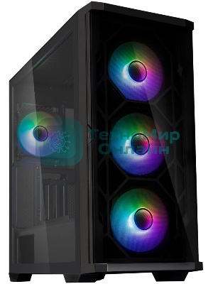 Компьютерный корпус ZALMAN Z10 DUO, ATX, BLACK, WINDOW, 2x3.5