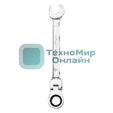 Набор комбинированных шарнирных ключей с трещоткой 8 шт Deli DL140208T Спецификация: 8,10,12,13,14,15,17,19мм. Сталь 40 Cr. Трещетка 50BV30 72Т.