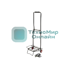 Тележка Рыжий кот BX-15ZP-2 черная, пластик. колеса (15 кг)
