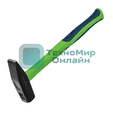 Молоток слесарный Сибртех 600 г, фибергласовая обрезиненная рукоятка