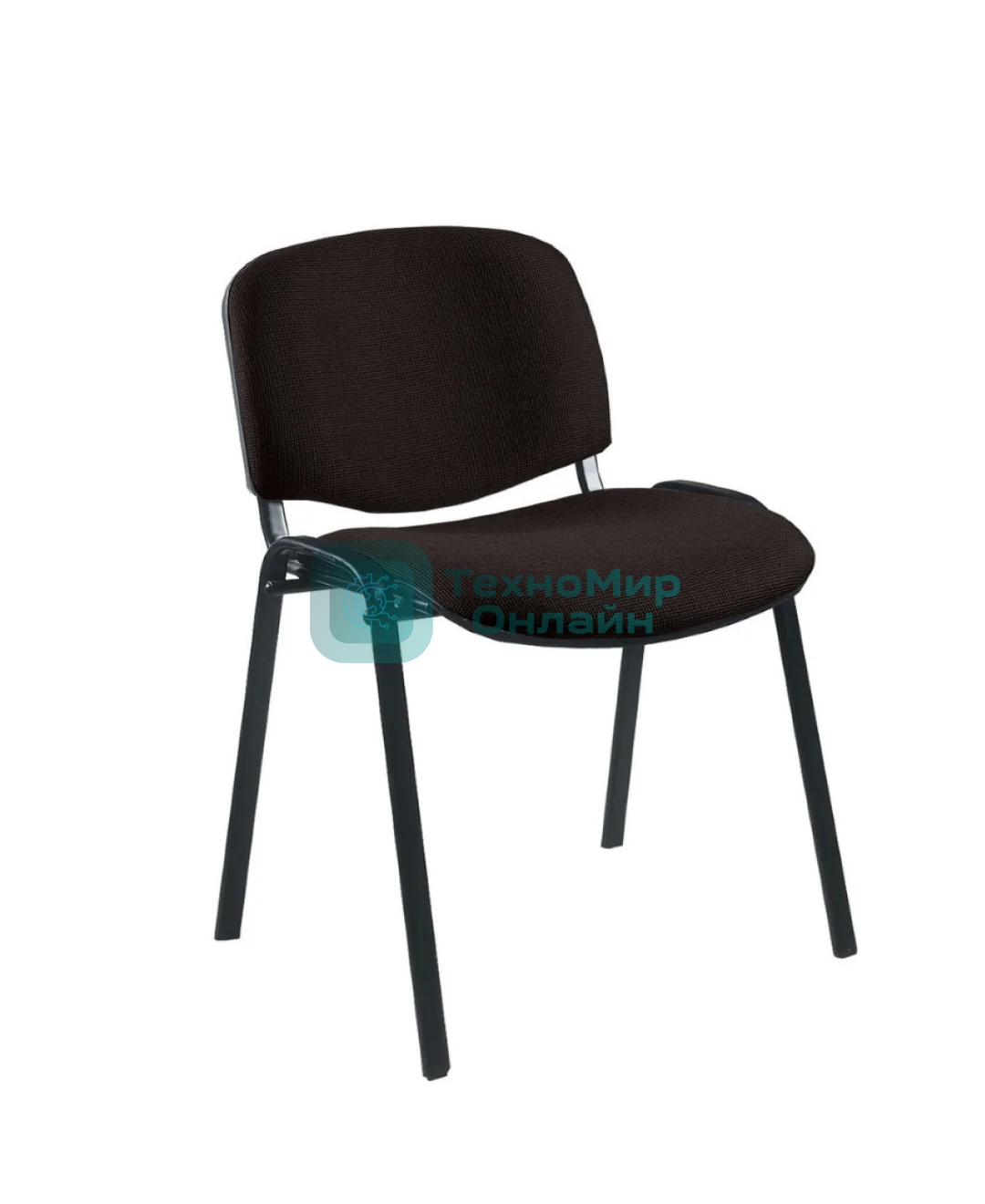 Стул OLSS ИЗО В-14 черный, рама черная