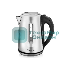 Чайник электрический BRAYER BR1014, 2200 Вт, 1.7 л, нержав.сталь, индикат. уровн. воды, автоотключ