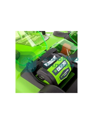 Газонокосилка аккумуляторная GreenWorks G40LM49DB, TwinForce, 40V, 49 см, без АКБ и ЗУ (2500207)