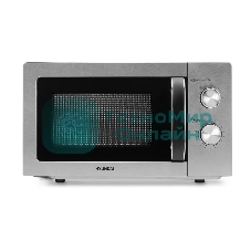 Микроволновая печь Hyundai HYM-M2013 нержавеющая сталь/черный, 20 л, 700 Вт, переключатели - электронный поворотный механизм