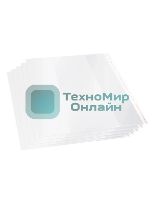 Обложка Silwerhof Монстрики, с липким слоем (набор 5шт), полипропилен, 70мкм, гладкая, прозрачная, 233х450мм