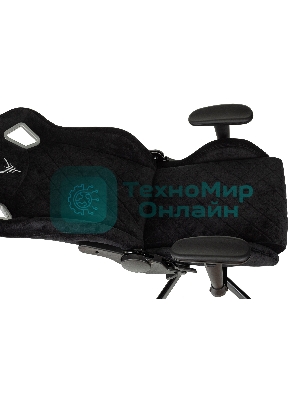 Кресло Бюрократ Knight Outrider Light-20 черный, ткань, 120 кг, механизм качания