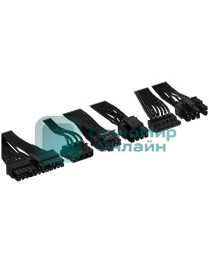 Блок питания ADATA COREREACTORIIVE750G-BKCEU, 750Вт, 80 PLUS Gold, 120мм, модульный, черный