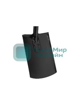 Лопата Сибртех штыковая, металлический черенок, прямоугольная