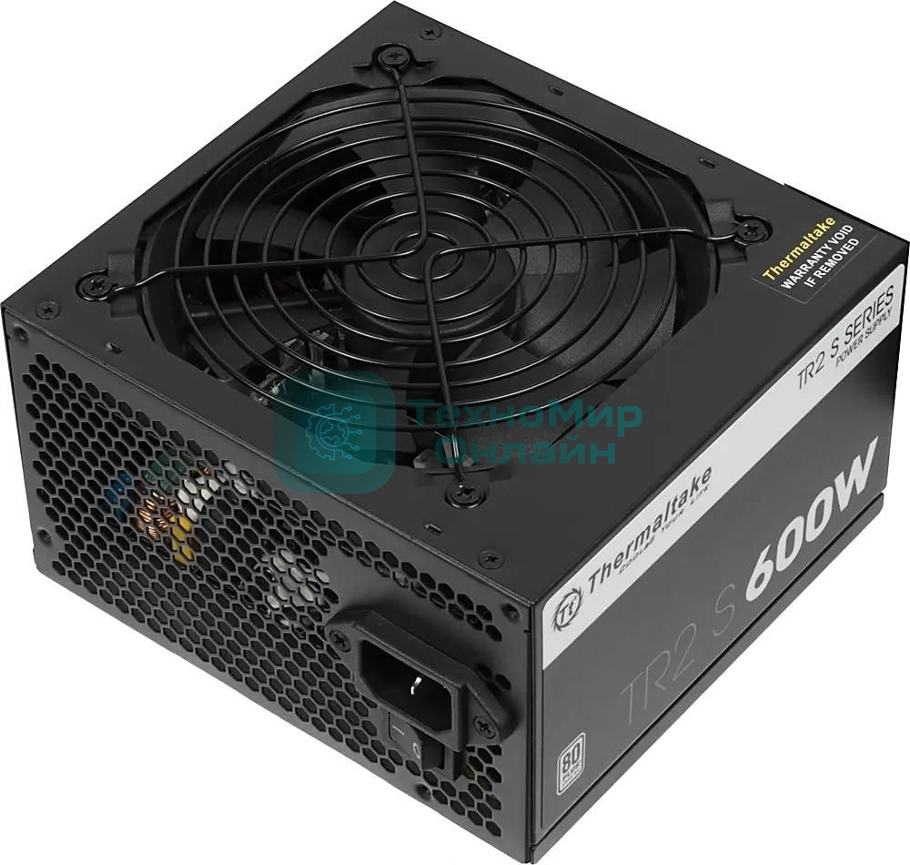 Блок питания Thermaltake TR2 S (PS-TRS-0600NPCWEU-2), 80 PLUS, 120мм, черный