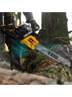 Пила цепная бензиновая Denzel DGS-5820, шина 50 см, 58см3, 4,1 л.с., шаг 0,325, паз 1,5 мм