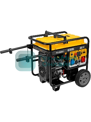 Электрогенератор бензиновый Denzel PS-120EAD-3, 12 кВт, 110 дБ, 180 кг