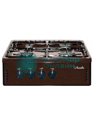 Плита настольная газовая ЛЫСЬВА ПГН 41М коричневый
