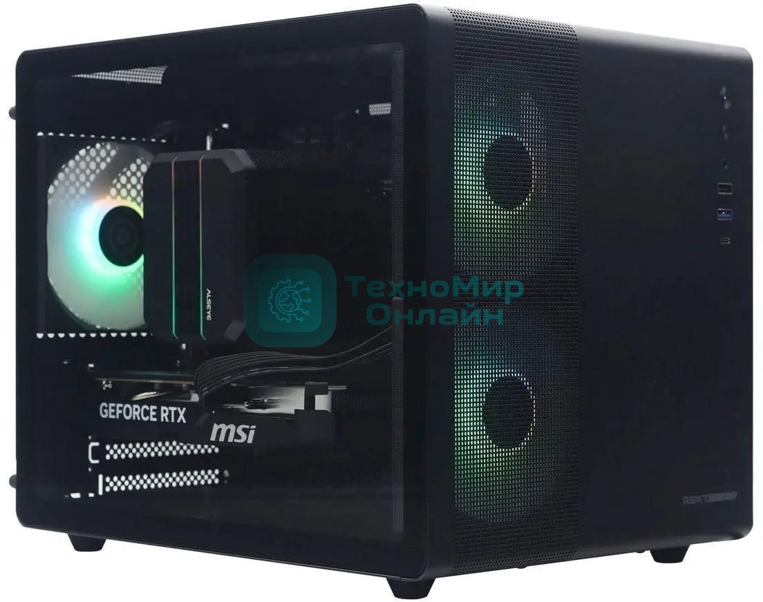 Компьютер Raskat STRIKE 520 (AMD RYZEN 5 7500F, RAM 32GB, SSD 1TB, NVIDIA RTX 5060Ti 16GB, noOS, черный)