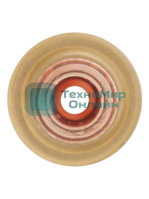 Держатель цанги Denzel с газовой линзой для электрода 2,4 мм, 2 шт